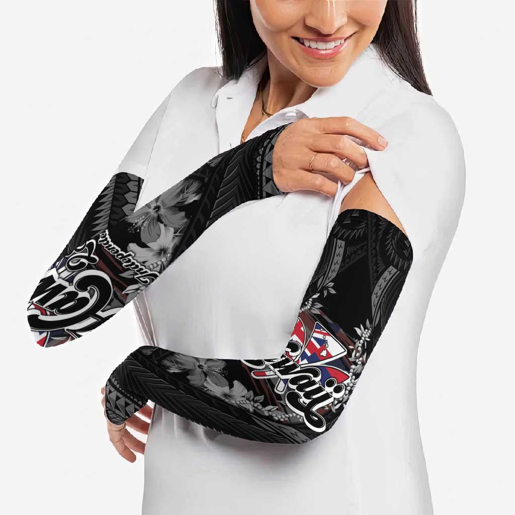 Hawaii November 28th Arm Sleeves Kanaka Maoli Tribal Pattern - Polynesian Pride