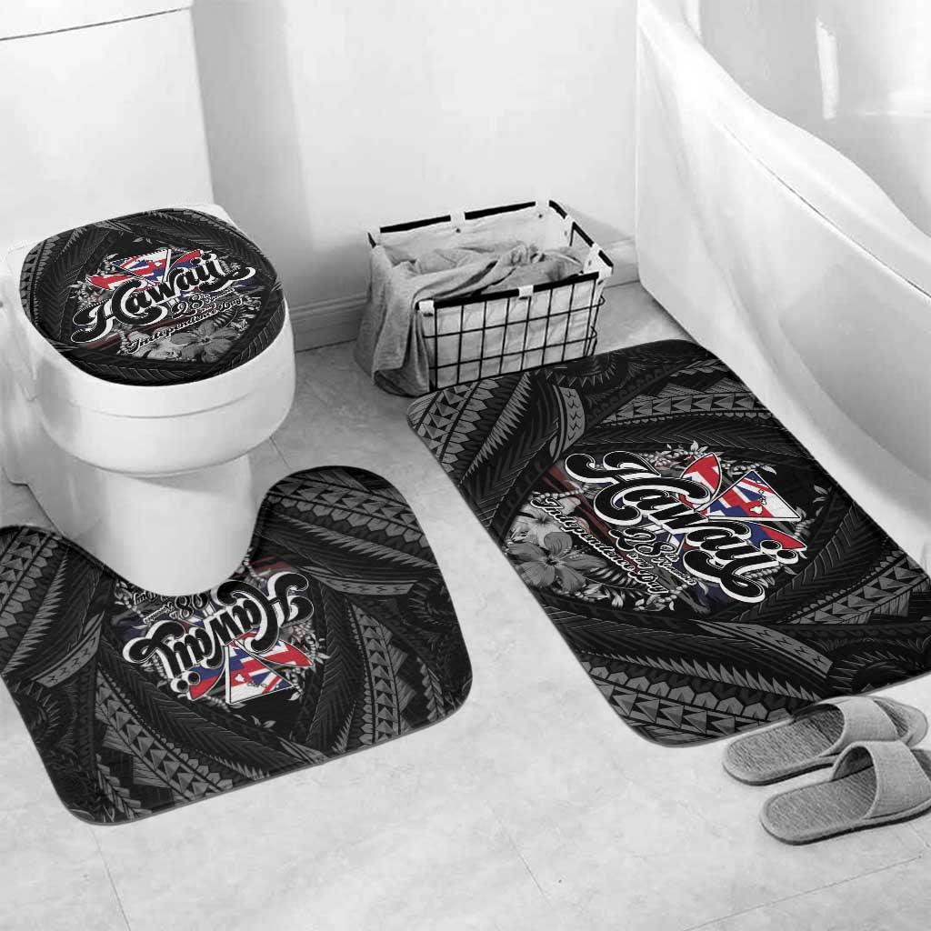 Hawaii November 28th Bathroom Set Kanaka Maoli Tribal Pattern - Polynesian Pride