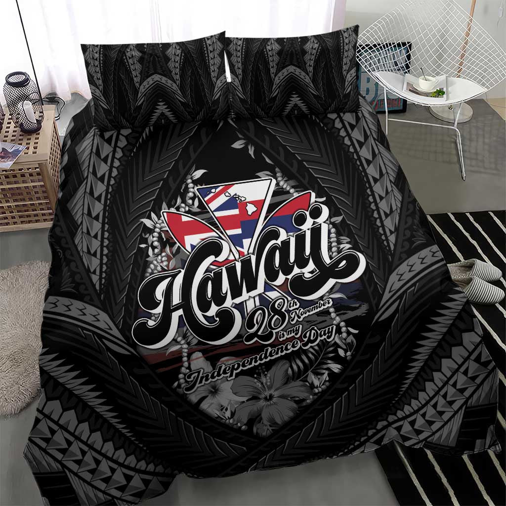 Hawaii November 28th Bedding Set Kanaka Maoli Tribal Pattern - Polynesian Pride