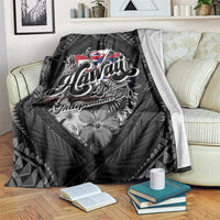 Hawaii November 28th Blanket Kanaka Maoli Tribal Pattern - Polynesian Pride