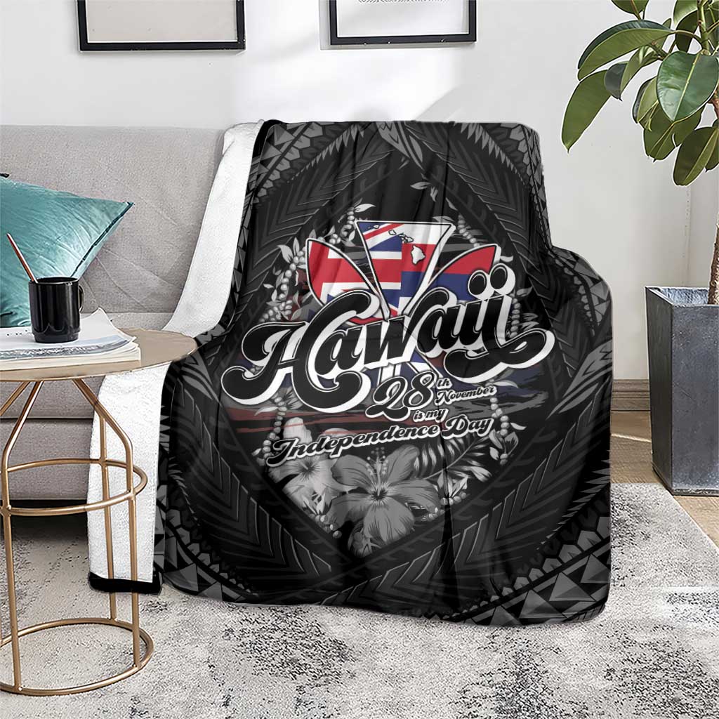 Hawaii November 28th Blanket Kanaka Maoli Tribal Pattern - Polynesian Pride