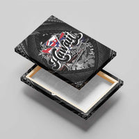 Hawaii November 28th Canvas Wall Art Kanaka Maoli Tribal Pattern - Polynesian Pride