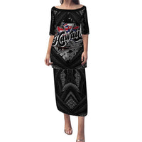 Hawaii November 28th Family Matching Puletasi and Hawaiian Shirt Kanaka Maoli Tribal Pattern - Polynesian Pride
