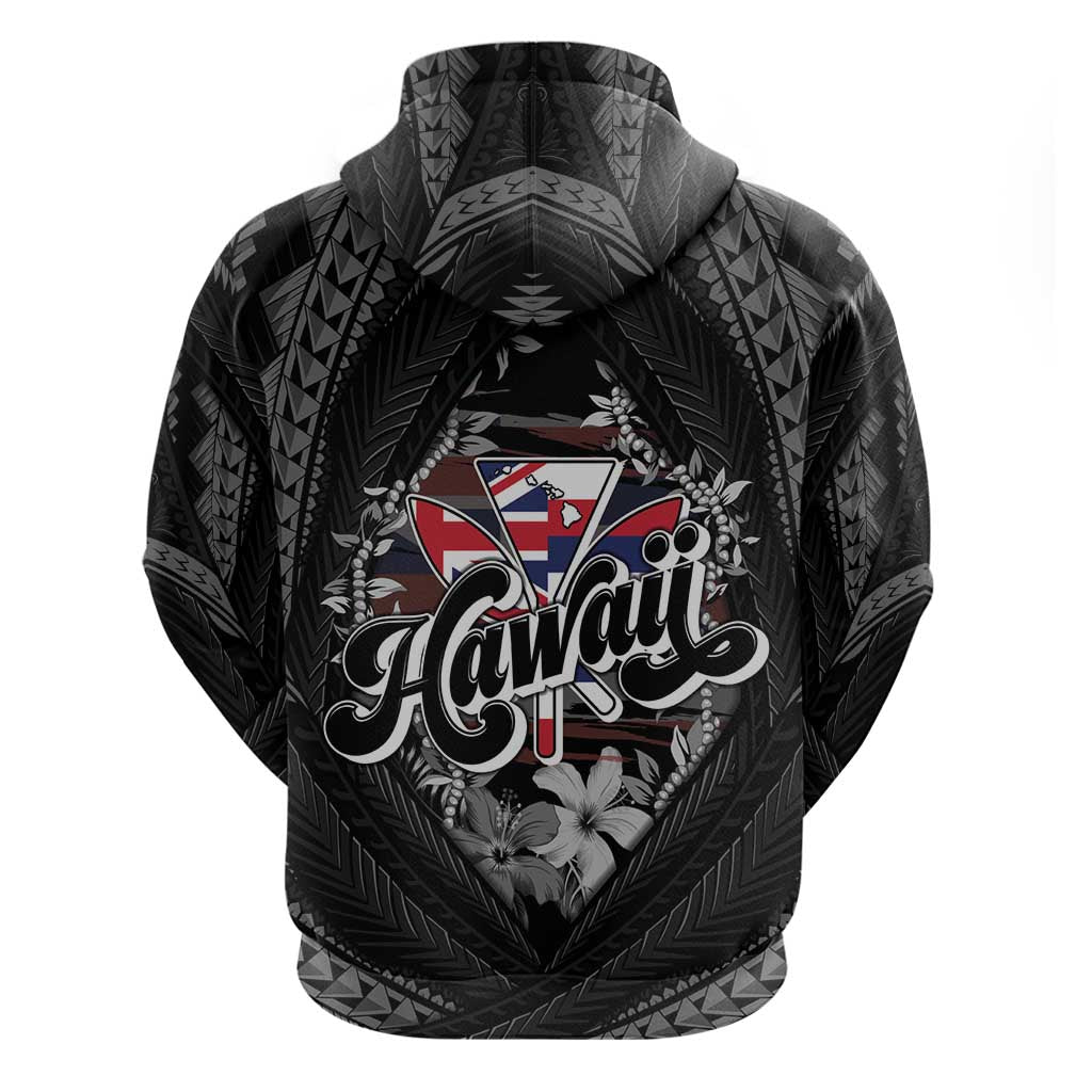 Hawaii November 28th Hoodie Kanaka Maoli Tribal Pattern - Polynesian Pride