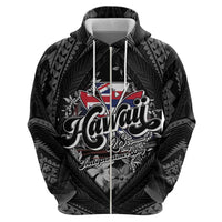 Hawaii November 28th Hoodie Kanaka Maoli Tribal Pattern - Polynesian Pride
