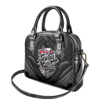 Hawaii November 28th Shoulder Handbag Kanaka Maoli Tribal Pattern - Polynesian Pride
