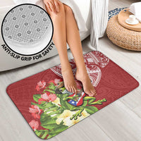 Puerto Rico Coqui Frog Bathroom Set Tropical Flowers Polynesian Style LT05 - Polynesian Pride