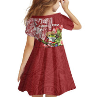 Puerto Rico Coqui Frog Family Matching Mermaid Dress and Hawaiian Shirt Tropical Flowers Polynesian Style LT05 - Polynesian Pride
