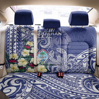 Hafa Adai Guam Back Car Seat Cover Latte Stone With Coconut Crab