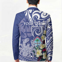 Personalised Hafa Adai Guam Blazer Latte Stone With Coconut Crab