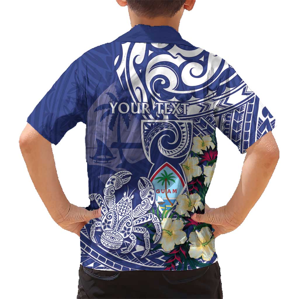 Personalised Hafa Adai Guam Family Matching Summer Maxi Dress and Hawaiian Shirt Latte Stone With Coconut Crab