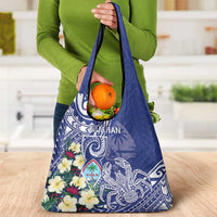 Hafa Adai Guam Grocery Bag Latte Stone With Coconut Crab