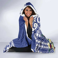 Hafa Adai Guam Hooded Blanket Latte Stone With Coconut Crab