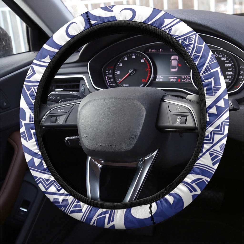 Hafa Adai Guam Steering Wheel Cover Latte Stone With Coconut Crab
