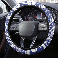 Hafa Adai Guam Steering Wheel Cover Latte Stone With Coconut Crab
