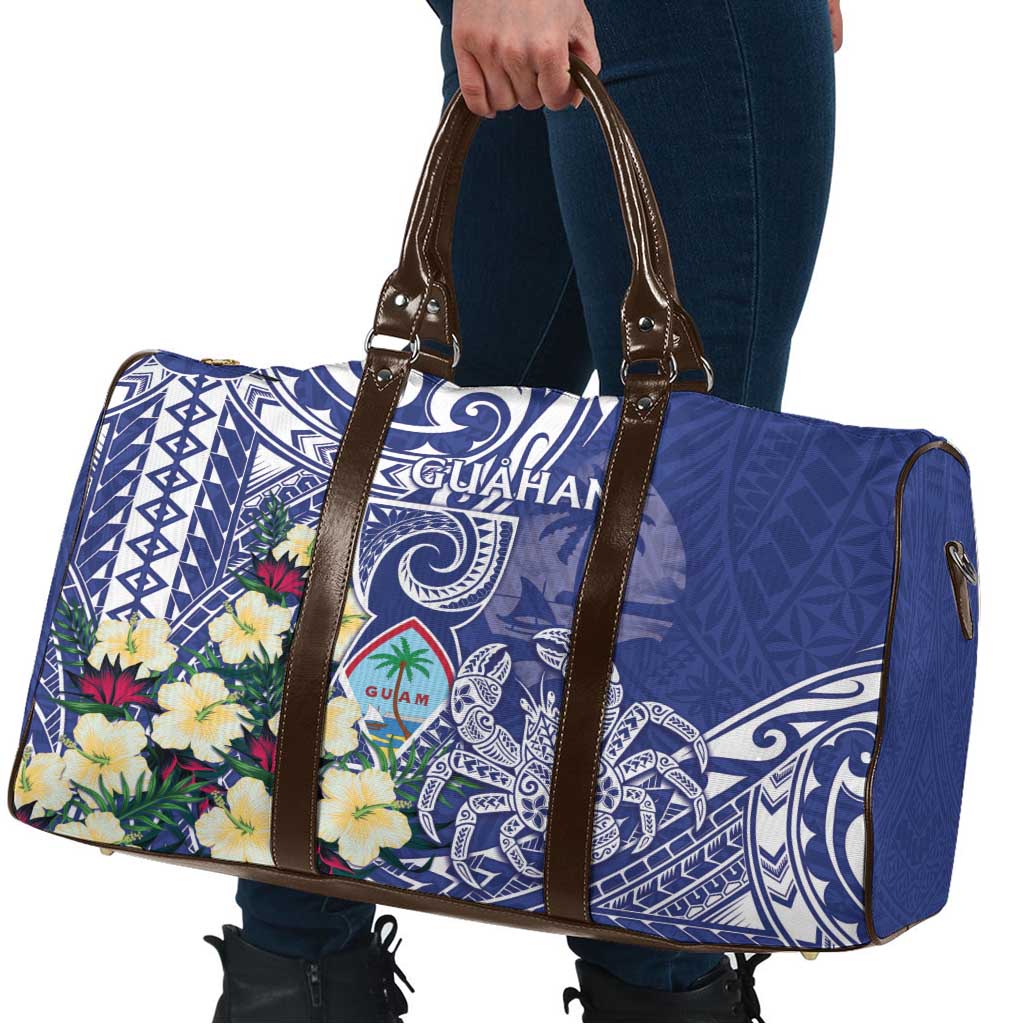 Hafa Adai Guam Travel Bag Latte Stone With Coconut Crab