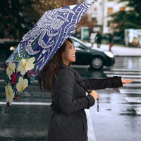 Hafa Adai Guam Umbrella Latte Stone With Coconut Crab