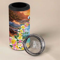 Guam 4 in 1 Can Cooler Tumbler Eternal Summer Sunset Beach