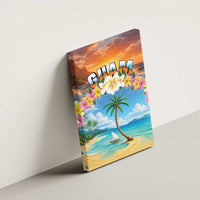 Guam Canvas Wall Art Eternal Summer Sunset Beach