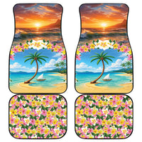 Guam Car Mats Eternal Summer Sunset Beach