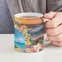 Guam Ceramic Mug Eternal Summer Sunset Beach