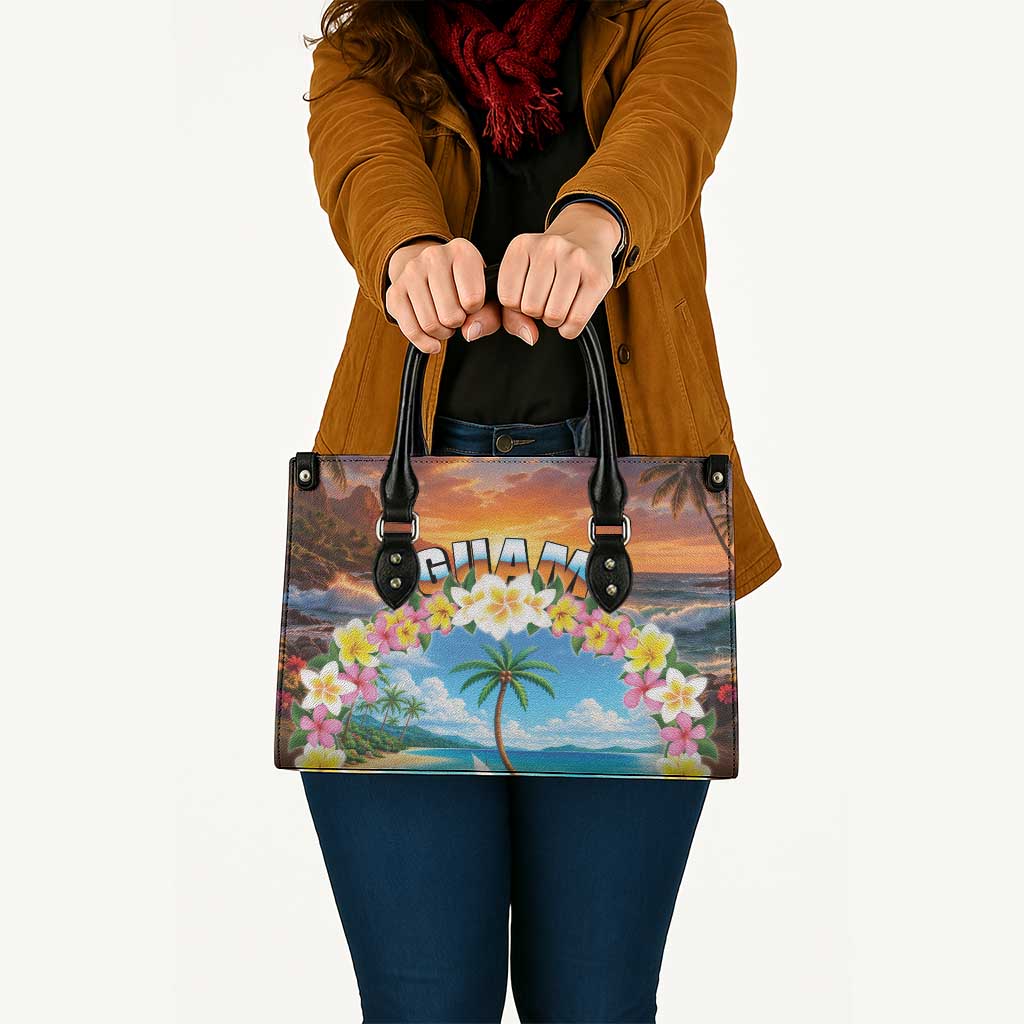 Guam Leather Bag Eternal Summer Sunset Beach
