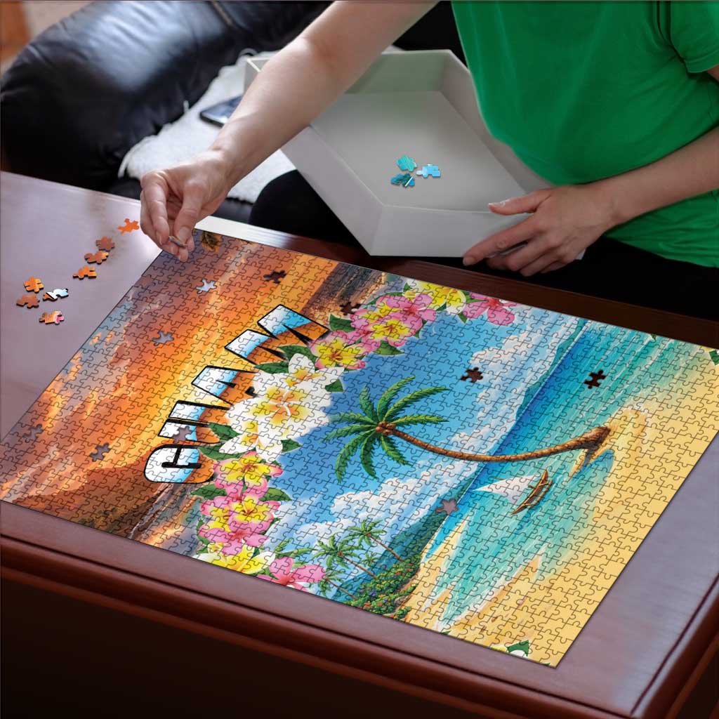 Guam Puzzle Eternal Summer Sunset Beach
