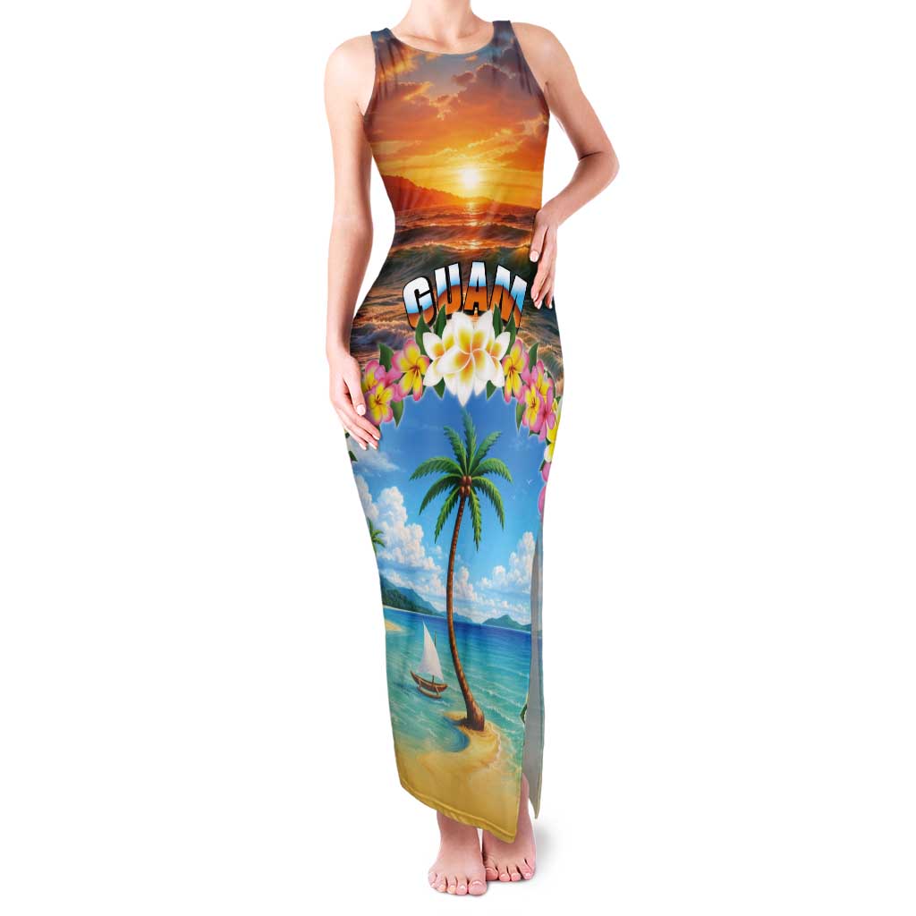 Guam Tank Maxi Dress Eternal Summer Sunset Beach