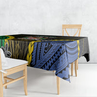 South Sea Islanders And Fiji Tablecloth Kanakas Fijian Tapa Pattern