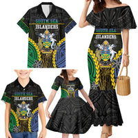 Personalised South Sea Islanders And Solomon Islands Family Matching Mermaid Dress and Hawaiian Shirt Kanakas Polynesian Pattern LT05 - Polynesian Pride