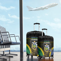 South Sea Islanders And Solomon Islands Luggage Cover Kanakas Polynesian Pattern