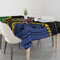 South Sea Islanders And Solomon Islands Tablecloth Kanakas Polynesian Pattern