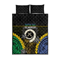 South Sea Islanders And Vanuatu Quilt Bed Set Kanakas Sand Drawing Pattern