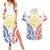 Philippines Couples Matching Summer Maxi Dress and Hawaiian Shirt Katipunan Andres Bonifacio