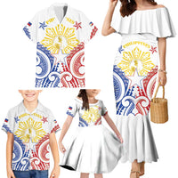 Philippines Family Matching Mermaid Dress and Hawaiian Shirt Katipunan Andres Bonifacio LT05 - Polynesian Pride