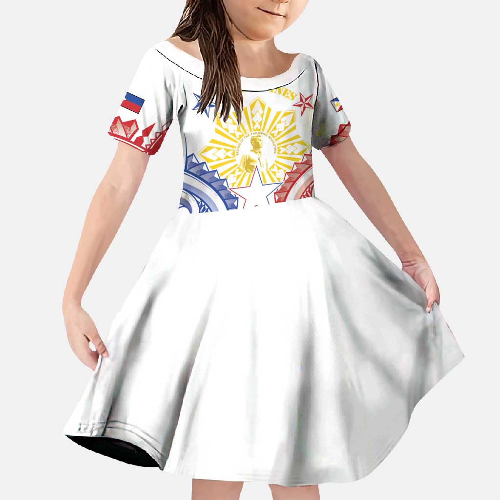 Philippines Family Matching Off Shoulder Maxi Dress and Hawaiian Shirt Katipunan Andres Bonifacio