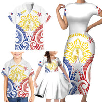 Philippines Family Matching Short Sleeve Bodycon Dress and Hawaiian Shirt Katipunan Andres Bonifacio LT05 - Polynesian Pride