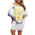 Philippines Off Shoulder Short Dress Katipunan Andres Bonifacio