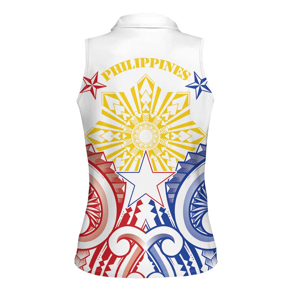 Philippines Women Sleeveless Polo Shirt Katipunan Andres Bonifacio