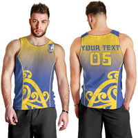 Custom James Cook High School Men Tank Top Maori Koru Pattern