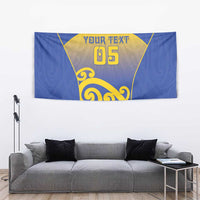 Custom James Cook High School Tapestry Maori Koru Pattern