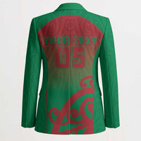 Custom Onehunga High School Blazer Maori Koru Pattern