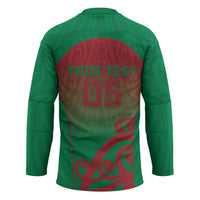 Custom Onehunga High School Hockey Jersey Maori Koru Pattern