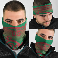 Custom Onehunga High School Neck Gaiter Maori Koru Pattern