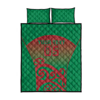 Custom Onehunga High School Quilt Bed Set Maori Koru Pattern