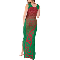 Custom Onehunga High School Tank Maxi Dress Maori Koru Pattern