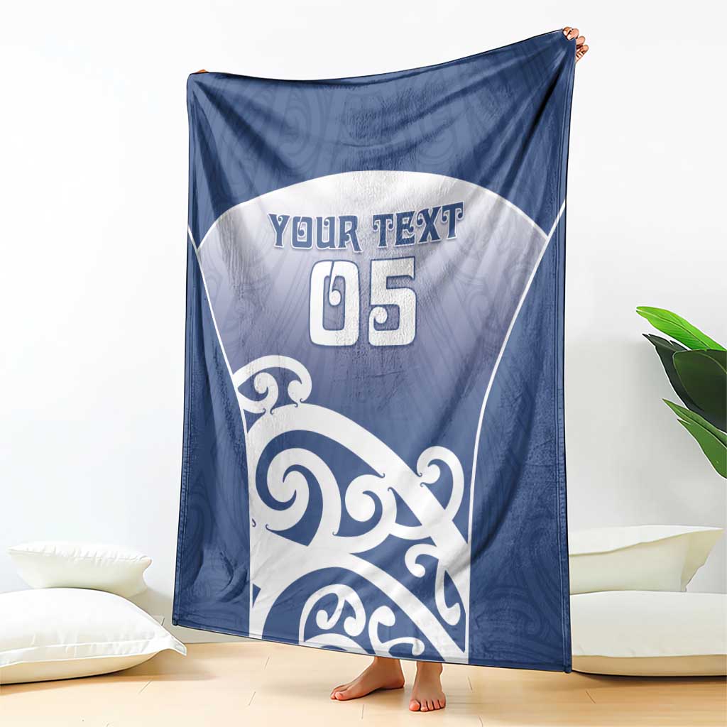 Custom New Zealand Aotea College Blanket Maori Koru Pattern