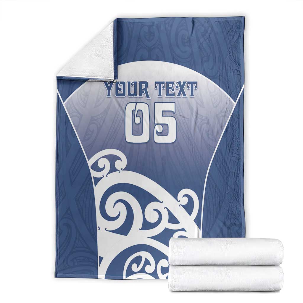 Custom New Zealand Aotea College Blanket Maori Koru Pattern