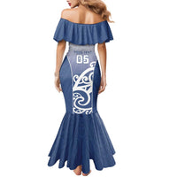 Custom New Zealand Aotea College Family Matching Mermaid Dress and Hawaiian Shirt Maori Koru Pattern LT05 - Polynesian Pride