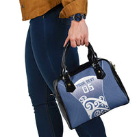 Custom New Zealand Aotea College Shoulder Handbag Maori Koru Pattern